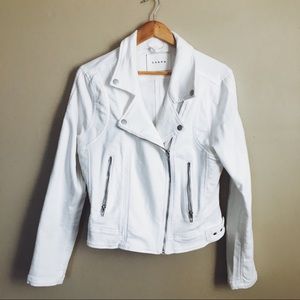 Blank NYC Cotton Moto Jacket